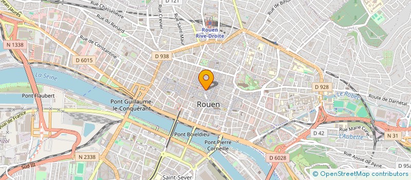 localisation de l'entreprise LES PIANOS DU PALAIS à ROUEN