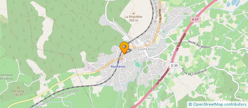 localisation de l'entreprise LES PICCOLINIS  GONFARON