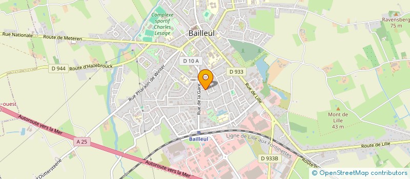 localisation de l'entreprise LES PICHARDS à BAILLEUL