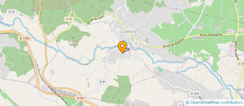 localisation de l'entreprise LES PICOLOS  LA MOTTE