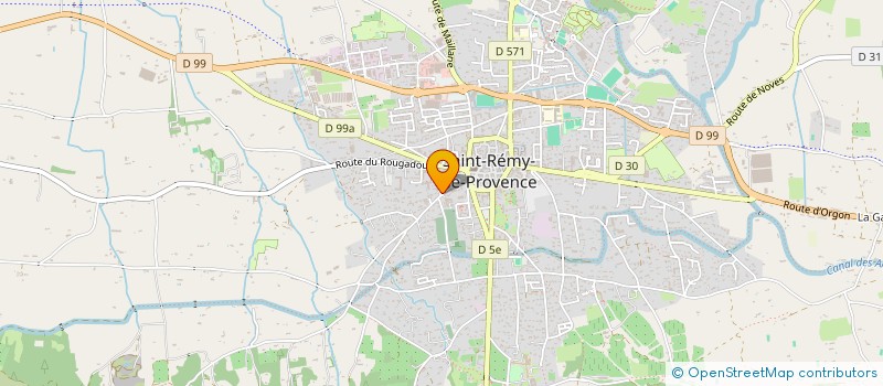 localisation de l'entreprise LES PIEDS AU SOL  SAINT-REMY-DE-PROVENCE