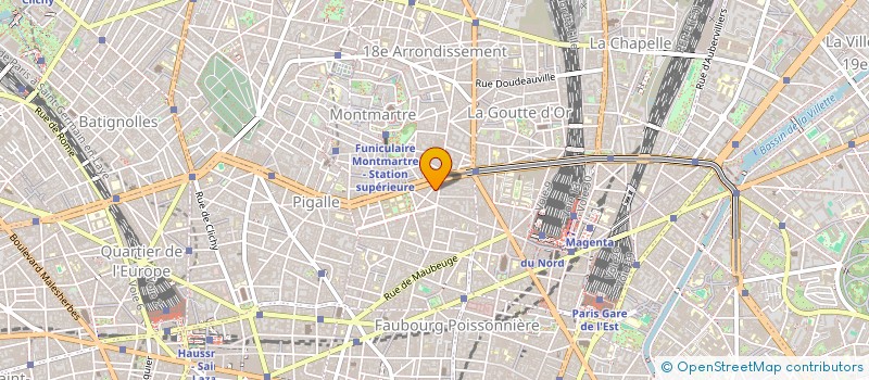 localisation de l'entreprise LES PIEDS DANS L'EAU  PARIS