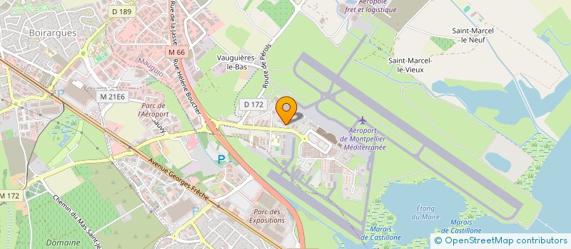 localisation de l'entreprise LES PIEDS DANS LE SABLE  MAUGUIO