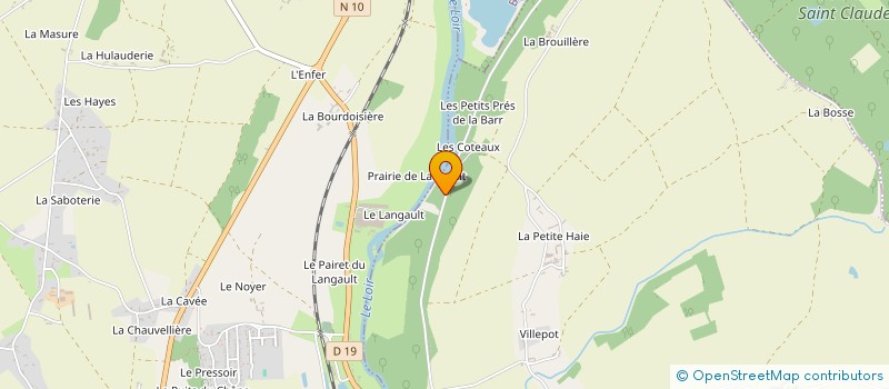 localisation de l'entreprise LES PIEDS NUS  MOREE