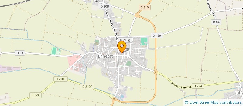 localisation de l'entreprise LES PIEDS NUS  ENTRAIGUES