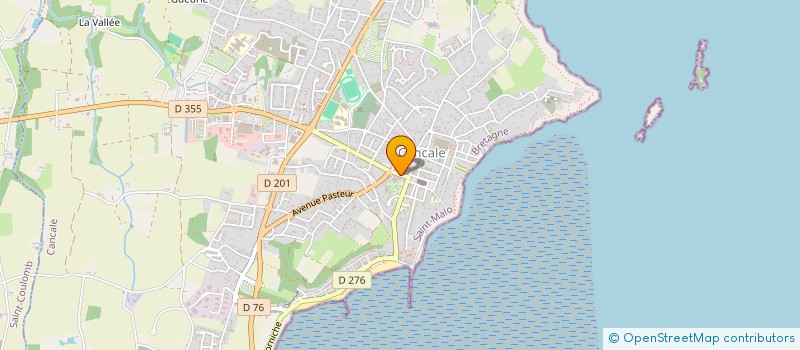 localisation de l'entreprise LES PIEDS O SEC à CANCALE