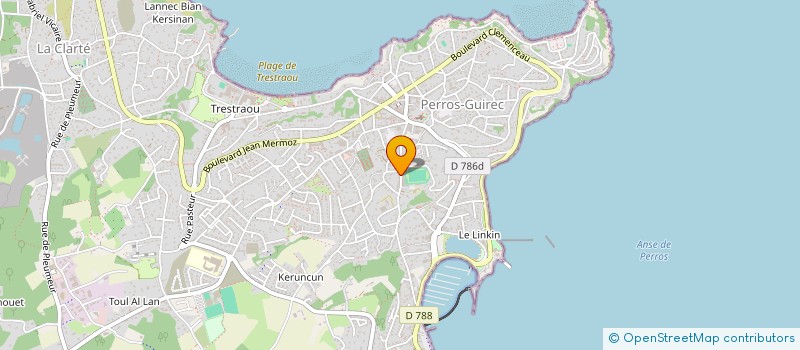 localisation de l'entreprise LES PIEDS SOUS LA TABLE à PERROS-GUIREC