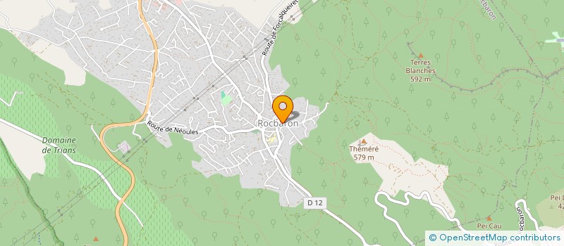 localisation de l'entreprise LES PIEDS TANQUES ROC BARON  ROCBARON