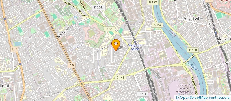 localisation de l'entreprise LES PIEDSMOBILES SYSTEM à VITRY-SUR-SEINE