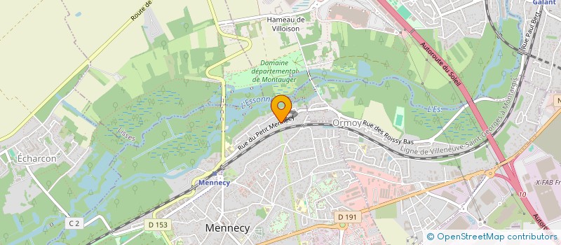 localisation de l'entreprise LES PIEKOSZ'S à MENNECY