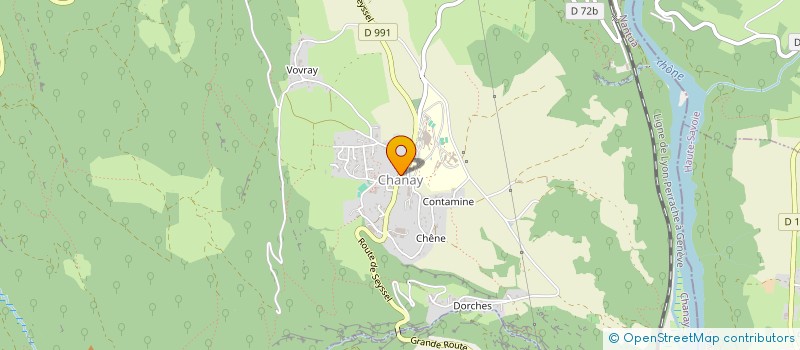 localisation de l'entreprise LES PIERRES DE CHANAY  CHANAY