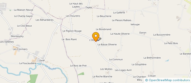 localisation de l'entreprise LES PIERRES DE SCYE  PIRE-CHANCE