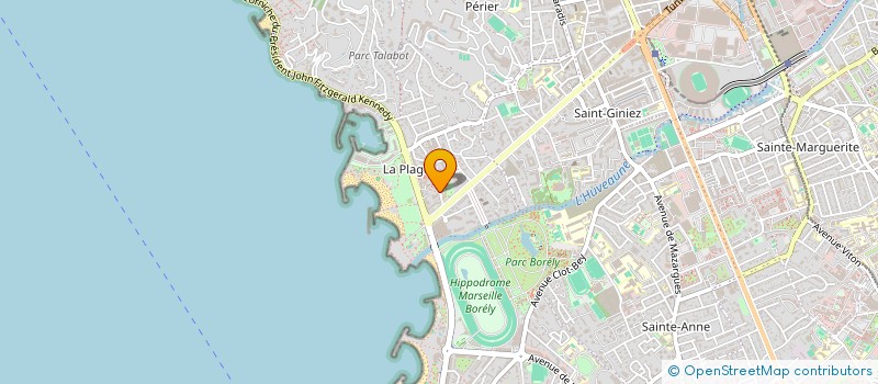 localisation de l'entreprise LES PIERRES DU LEVANT à MARSEILLE 8EME