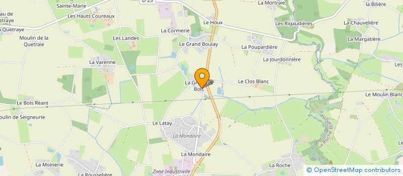 localisation de l'entreprise LES PIERRES MESLIERES  MESANGER