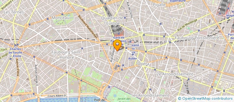 localisation de l'entreprise LES PIERREUX DE L'ILE DE FRANCE à PARIS