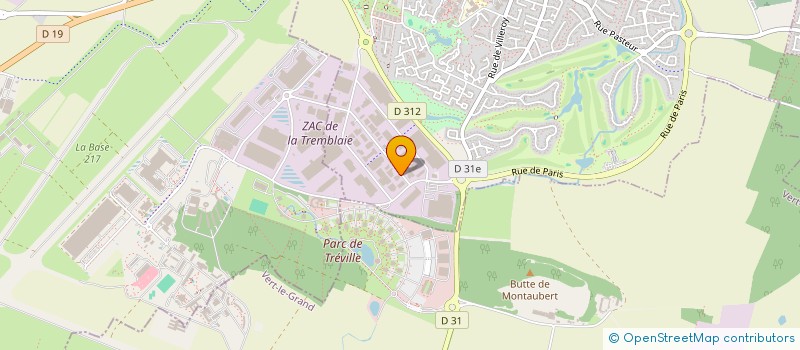 localisation de l'entreprise LES PIERREUX FRANCILIENS  BONDOUFLE