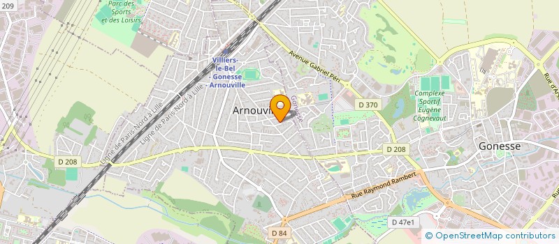 localisation de l'entreprise LES PIERROTS  ARNOUVILLE