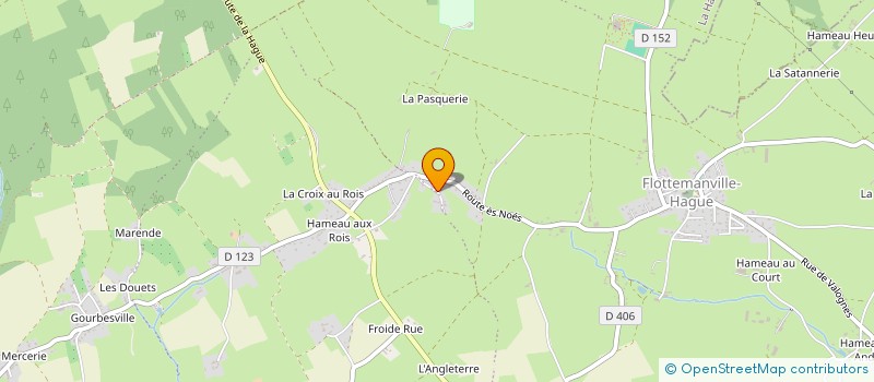 localisation de l'entreprise LES PIEUX  LES PIEUX