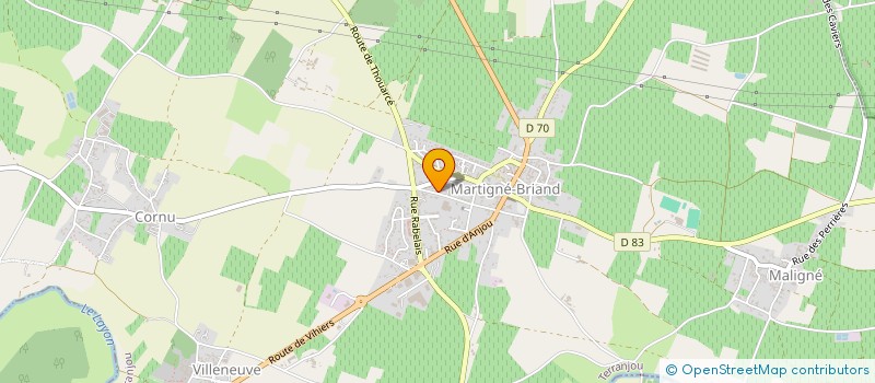 localisation de l'entreprise LES PIKES  TERRANJOU