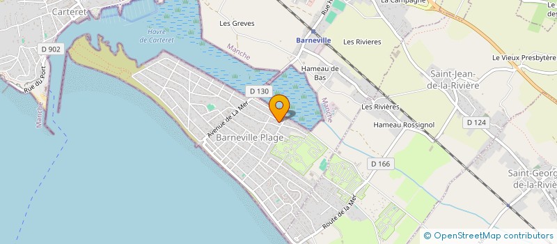 localisation de l'entreprise LES PILATCOP'S  BARNEVILLE-CARTERET