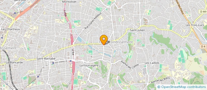 localisation de l'entreprise LES PILOTES DU SUD à MARSEILLE
