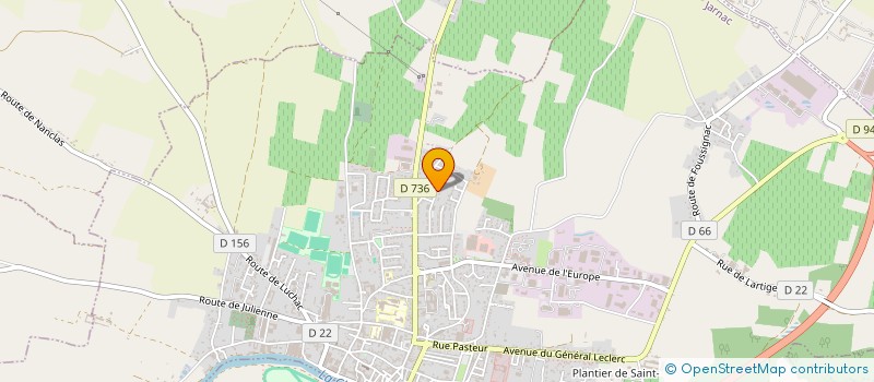 localisation de l'entreprise LES PILOTIS DU COGNAC à JARNAC