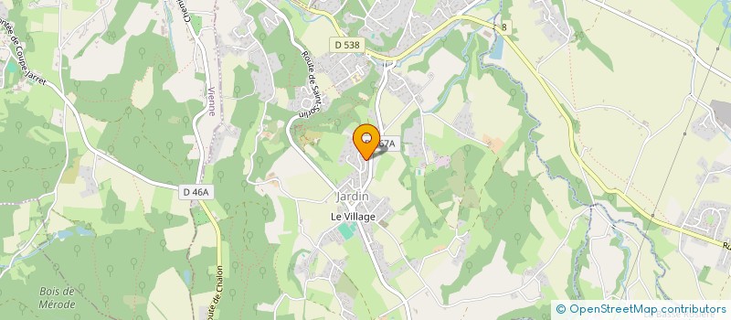localisation de l'entreprise LES PINCEAUX DE JARDIN  JARDIN