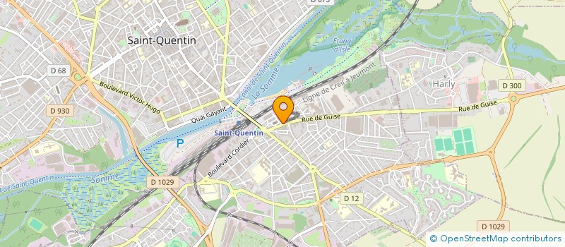 localisation de l'entreprise LES PINGOUINS DE SAINT-ANTONIN à SAINT-QUENTIN