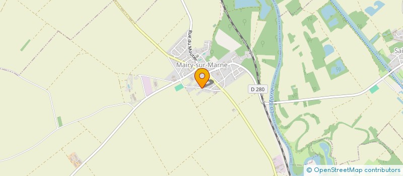 localisation de l'entreprise LES PINIERES  MAIRY-SUR-MARNE