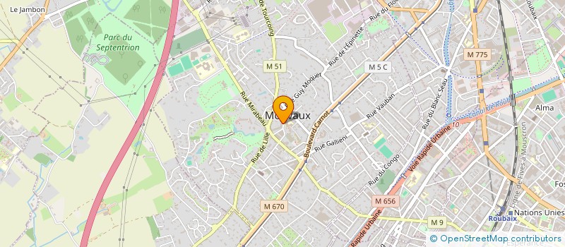 localisation de l'entreprise LES PINK GAZELLES à MOUVAUX