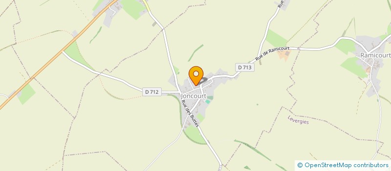 localisation de l'entreprise LES PINK LADIES DERTERMINEES  JONCOURT