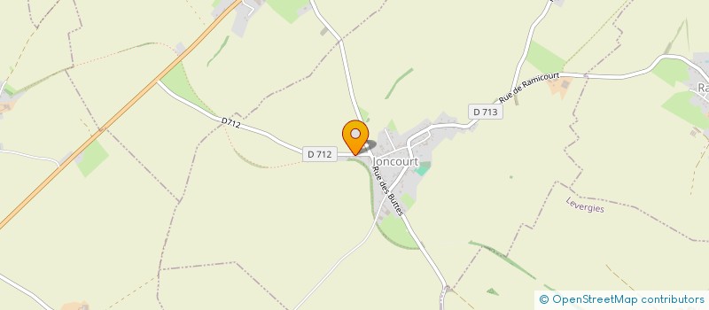 localisation de l'entreprise LES PINK SANDALES PICARDES  JONCOURT