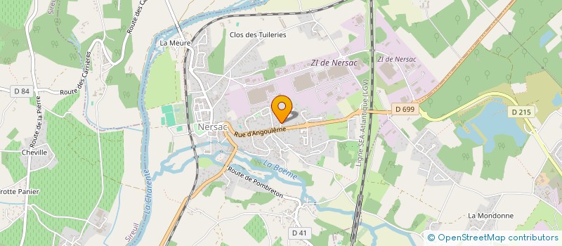 localisation de l'entreprise LES PINK SISTER'S  ET LE TROPHEE ROSES DES SABLES 2014  NERSAC