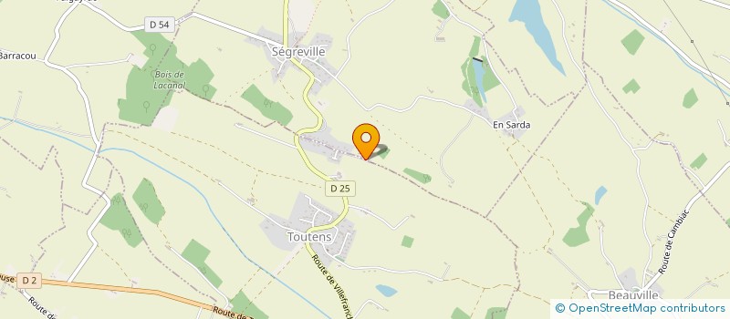 localisation de l'entreprise LES PINKSISTERS DU DESERT  SEGREVILLE