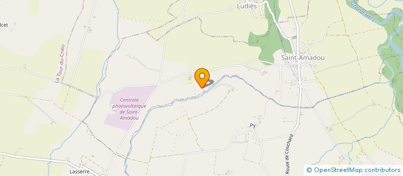 localisation de l'entreprise LES PINPINS à SAINT-AMADOU