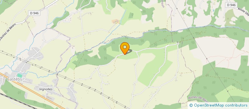 localisation de l'entreprise LES PINS  ARGAGNON