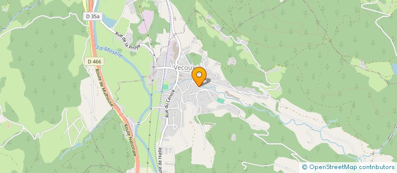 localisation de l'entreprise LES PINS  VECOUX