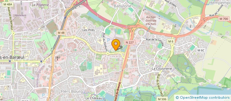 localisation de l'entreprise LES PINS DE CESTAS à VILLENEUVE-D'ASCQ