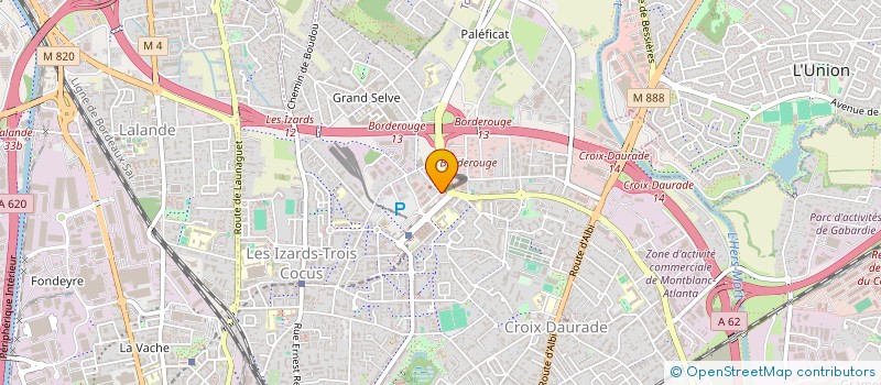 localisation de l'entreprise LES PINS GALANTS  TOURNEFEUILLE