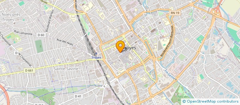 localisation de l'entreprise LES PINTAD'TONIC à TROYES