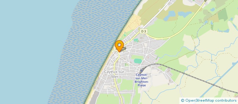 localisation de l'entreprise LES PIONNIERS à CAYEUX-SUR-MER