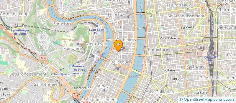 localisation de l'entreprise LES PIONNIERS DE L ESPOIR à LYON