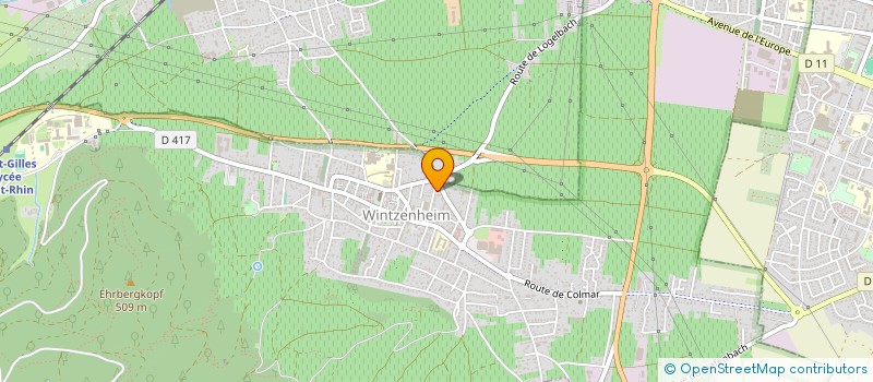 localisation de l'entreprise LES PIQUEES DU BLOC  WINTZENHEIM