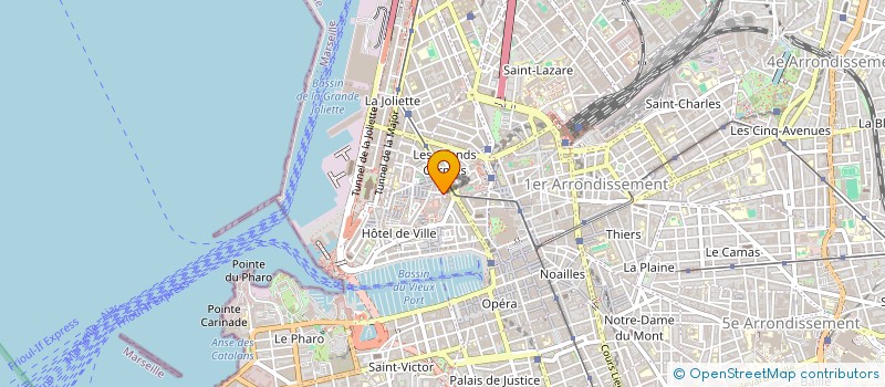 localisation de l'entreprise LES PIQURES à MARSEILLE