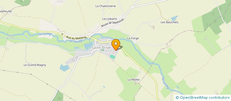 localisation de l'entreprise LES PIRATES  BLENEAU