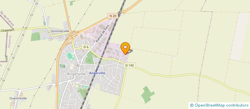 localisation de l'entreprise LES PIRATES  ANGERVILLE