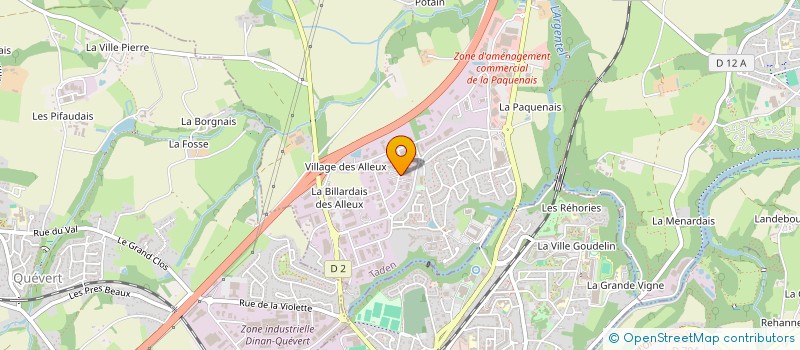 localisation de l'entreprise LES PIRATES DU PAYS DE PLOERMEL à TADEN