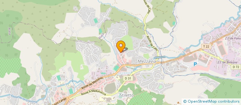 localisation de l'entreprise LES PISCINES DU SOLEIL à AJACCIO