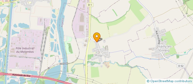 localisation de l'entreprise LES PISCINES GRANDEUR NATURE  ARGANCY