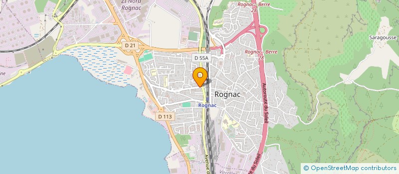 localisation de l'entreprise LES PITCHOUN'S  ROGNAC